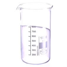 Simax Glass Beaker -Tall Form - 1000ml - Pack of 10